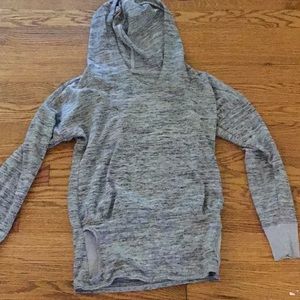 Athleta grey hoodie with pockets